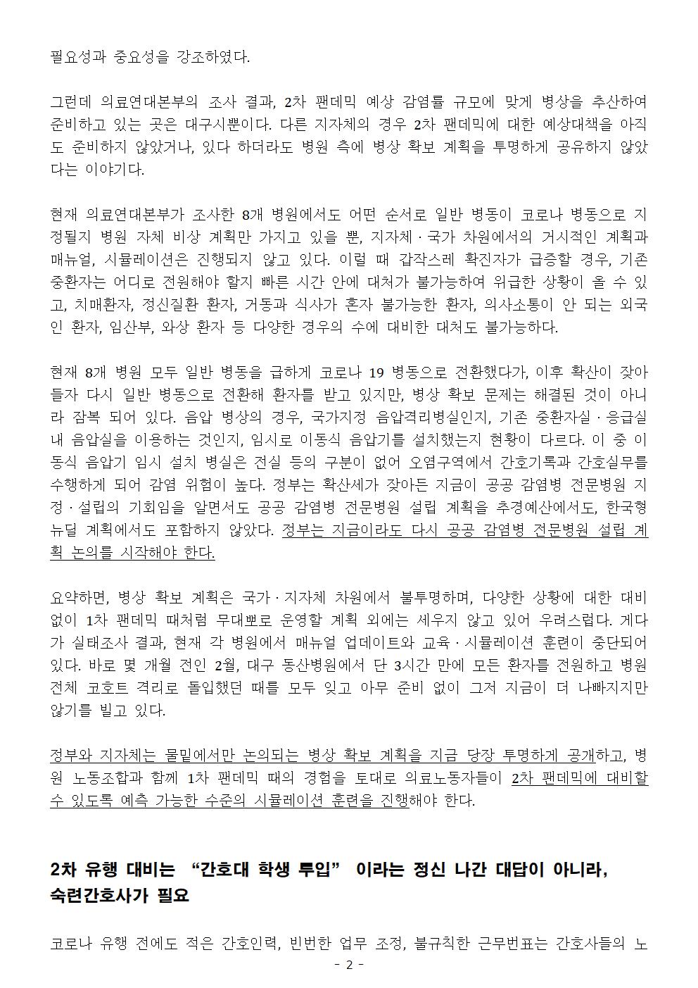 200817_입장_2차팬데믹대비실태조사결과,무대책의료현장드러나002.jpg