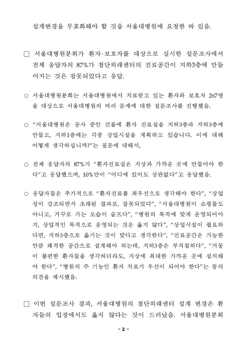 [보도자료] 서울대병원 환자, 지하3층 외래진료 안돼002.jpg