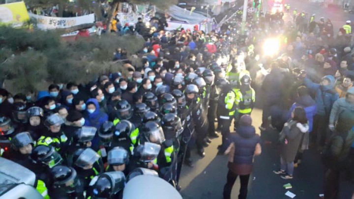 [성명] 불법적인 행정대집행과 공무집행 자행한 청주시 규탄!